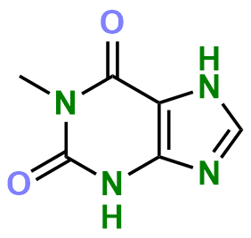 1831538557312421888-TheStructureof1-Methylxanthine.png