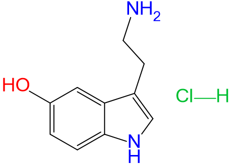 1833012056631660544-TheStructureofSerotoninHydrochloride.png