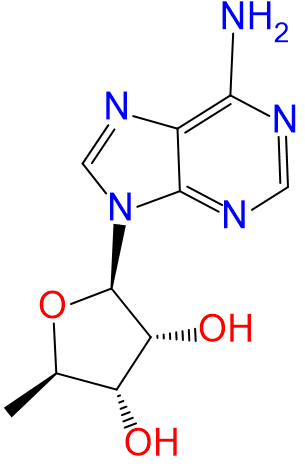 1833061749822705664-TheStructureof5'-deoxyadenosine.png