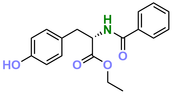 1833710484370083840-TheStructureofN-Benzoyl-L-TyrosineEthylEster.png