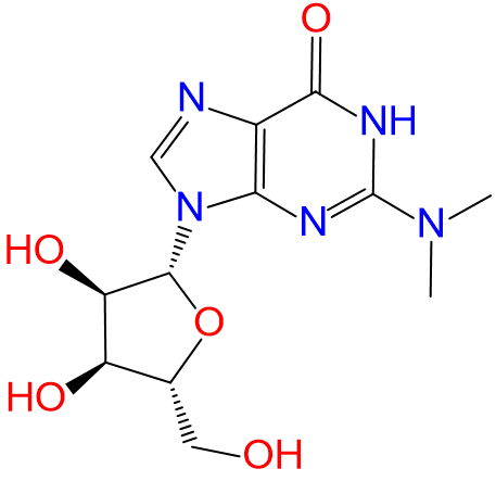 1834107275720642560-TheStructureofN2,N2-dimethylguanosine.png