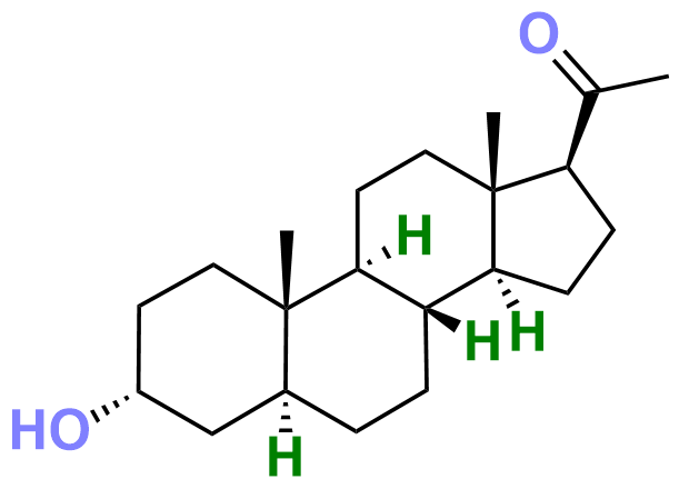 1834066977468567552-TheStructureofAllopregnanolone.png