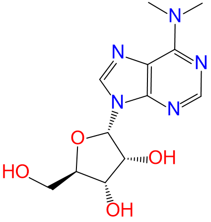 1838453869597282304-TheStructureofN6,N6-dimethyladenosine.png
