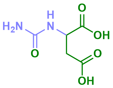 1838097434573131776-TheStructureofUreidosuccinicAcid.png