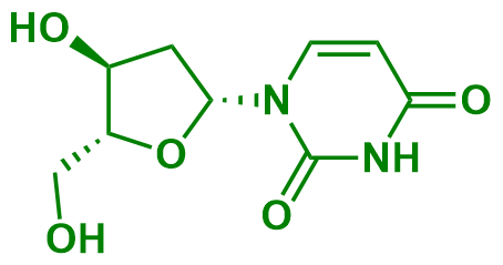 1838097598155182080-TheStructureofDeoxyuridine.png
