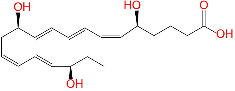 1844607804951351296-TheStructureof5S,12R,18R-trihydroxy-6Z,8E,10E,14Z,16E-eicosapentaenoicAcid.png