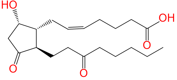 1844679172531277824-TheStructureof11,15-dioxo-9S-hydroxy-5Z-prostenoicAcid.png