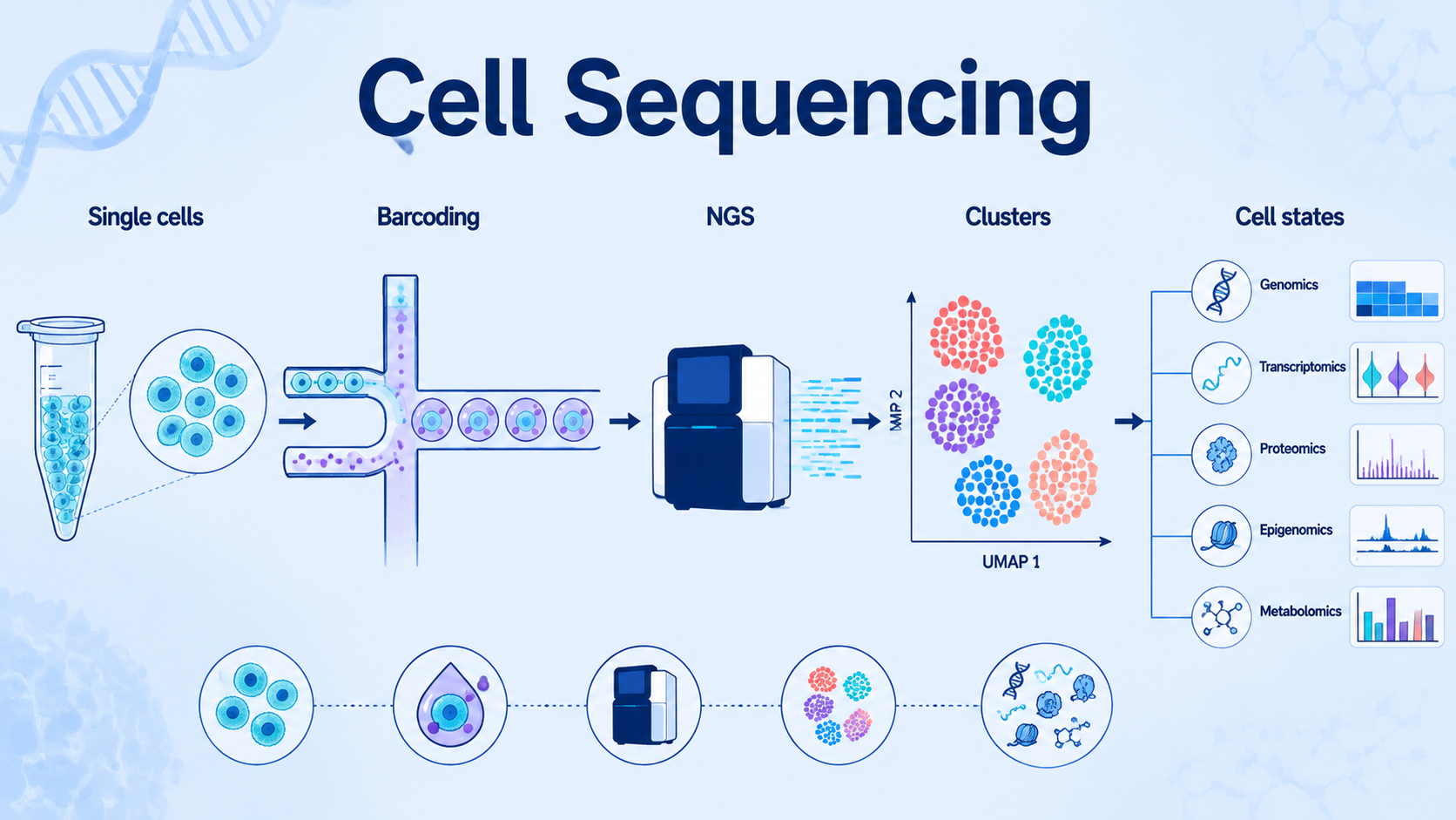 Cover image for cell sequencing