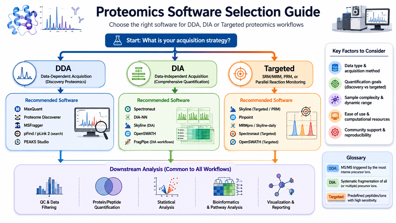Software selection flowchart