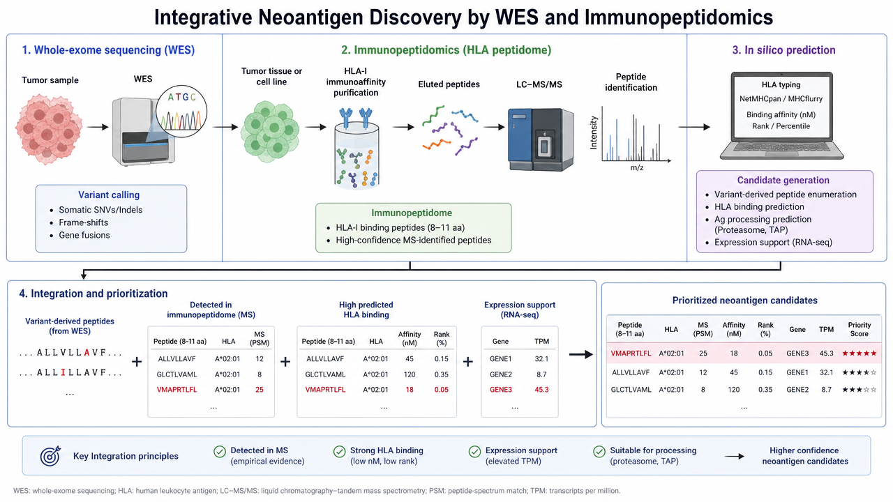 Neoantigen discovery