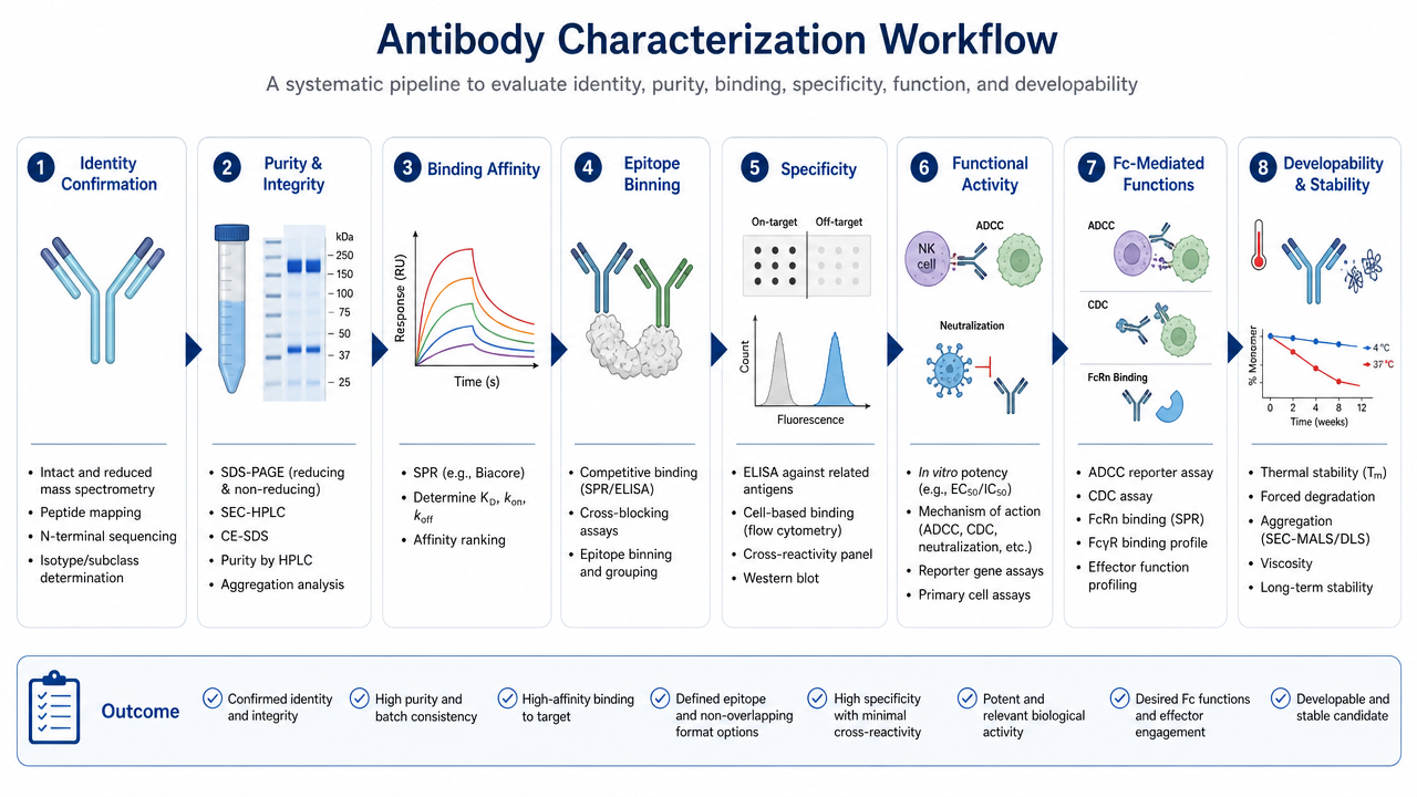 Characterization workflow