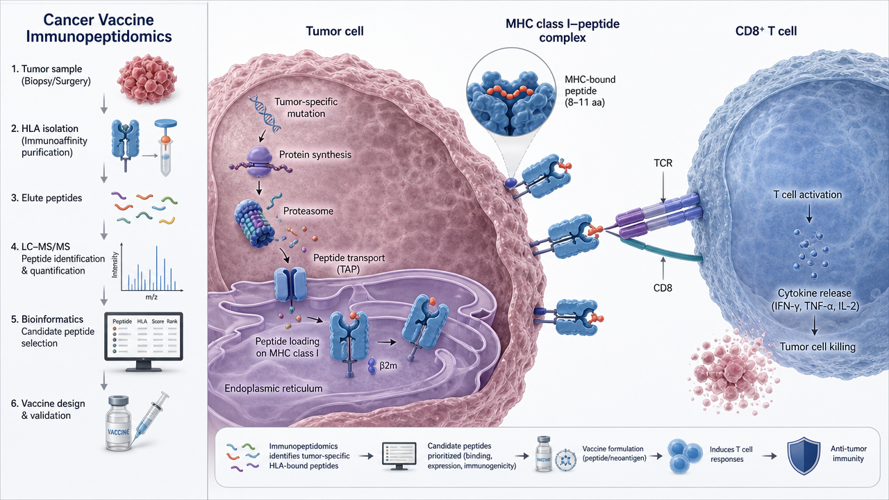 Immunopeptidomics cancer vaccine cover