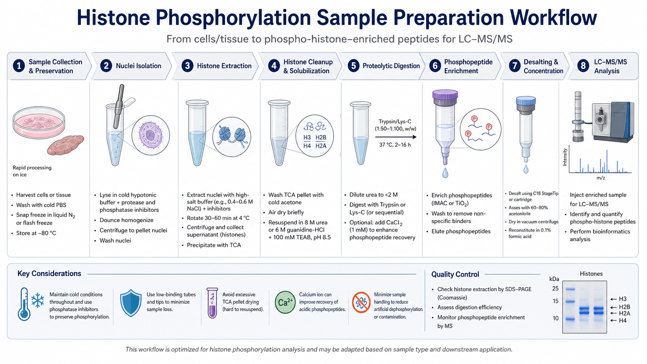 Sample prep workflow