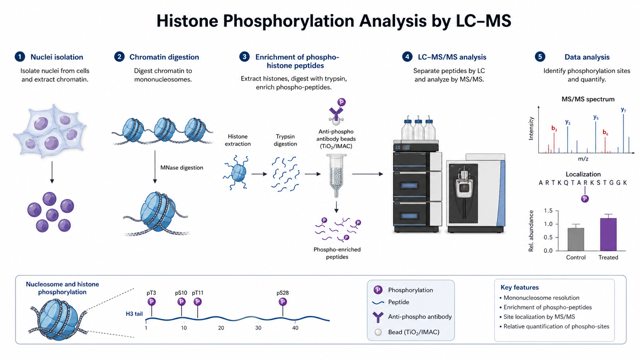 Histone phosphorylation sample prep cover