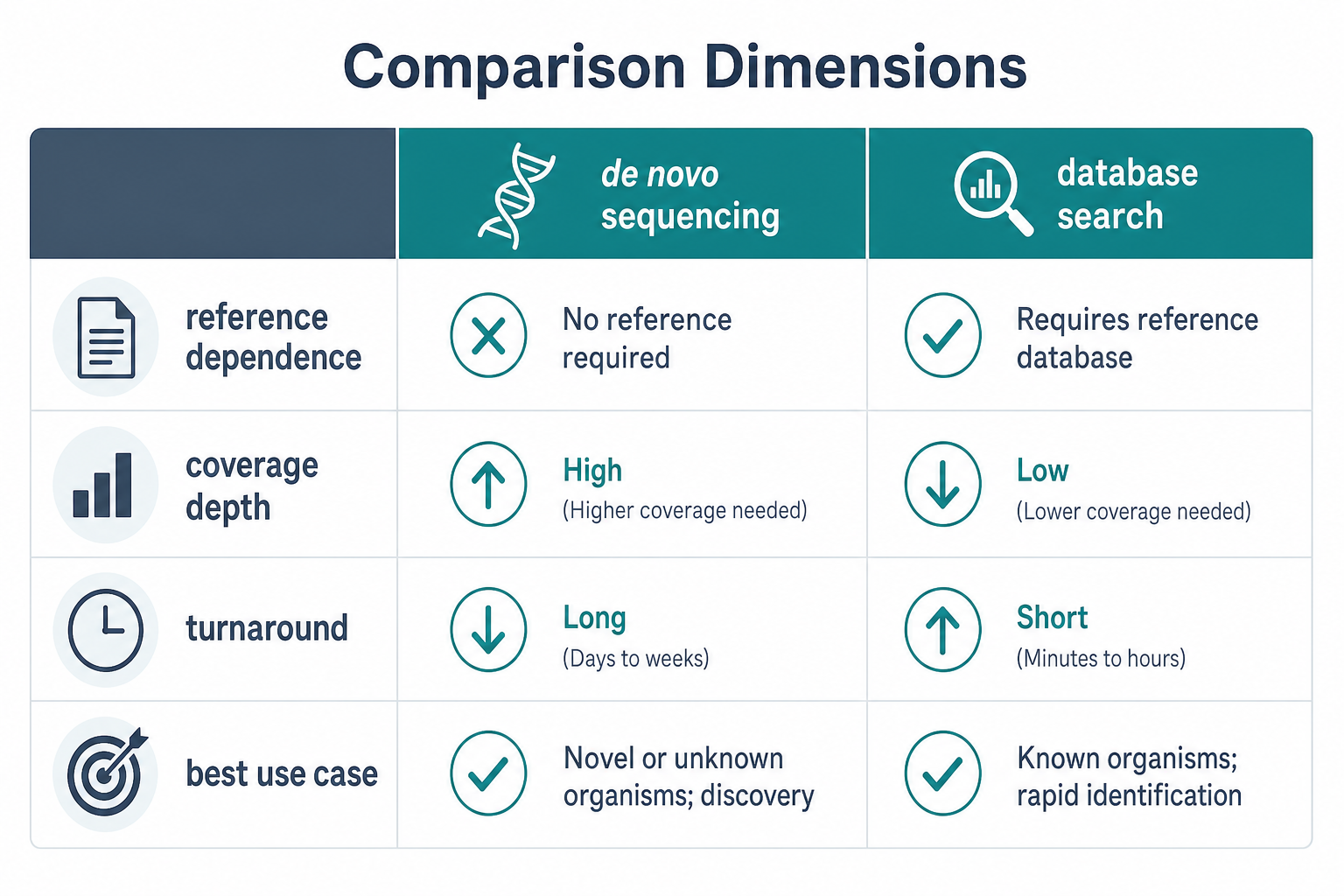 Comparison Dimensions