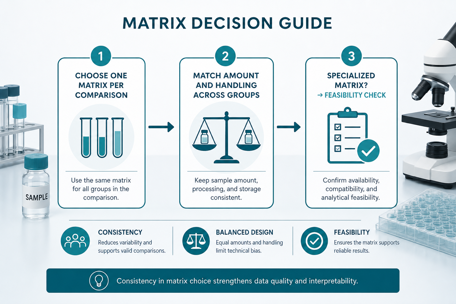 Matrix decision guide for metabolomics and lipidomics sample planning Matrix decision guide for metabolomics and lipidomics sample planning