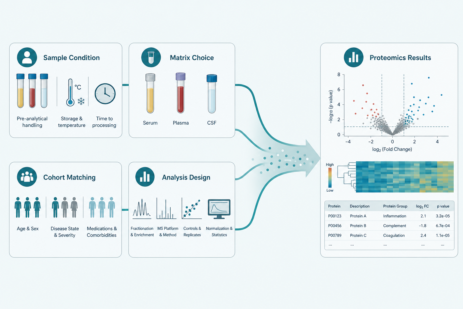 Factor map for serum plasma and CSF proteomics study results Factor map for serum plasma and CSF proteomics study results