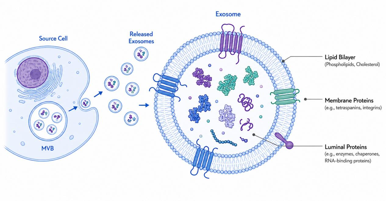 2102648690658873344-Figure1.ExosomeOriginandProteinCargo..png