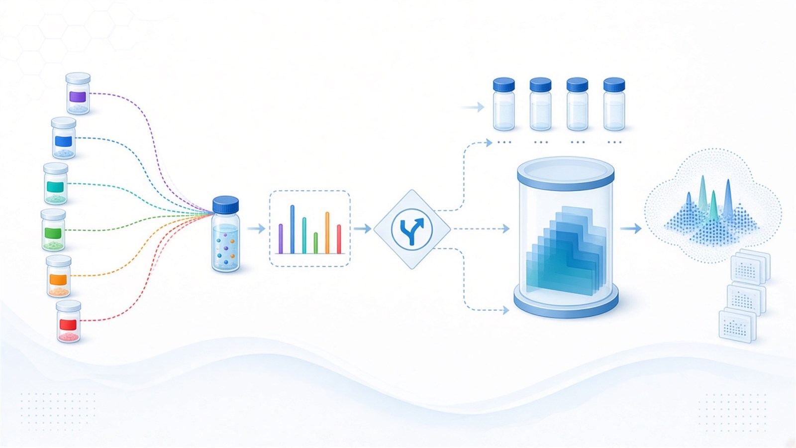 TMT-centered quantitative proteomics workflow from contrast and channel map through labeling and MS2 or MS3 reporters, with a decision branch to SWATH DIA when unlabeled cohort growth fits better TMT-centered quantitative proteomics workflow from contrast and channel map through labeling and MS2 or MS3 reporters, with a decision branch to SWATH DIA when unlabeled cohort growth fits better