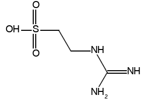 1816042390508130304-MolecularStructureofGuanidinoethylSulfonate.png