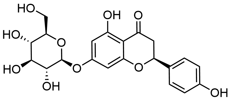 1816287614375415808-TheStructureofNaringenin-7-O-glucoside.png