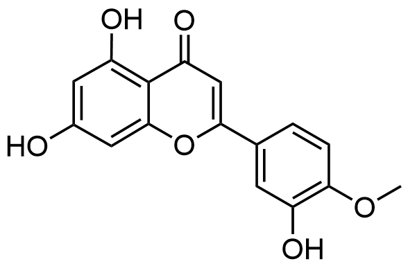1817794682894798848-TheStructureofDiosmetin.png