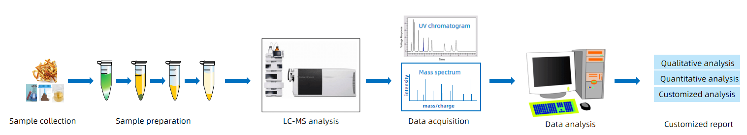 1818485951352614912-Workflowfor4-HydroxychalconebyLC-MSAnalysis.png