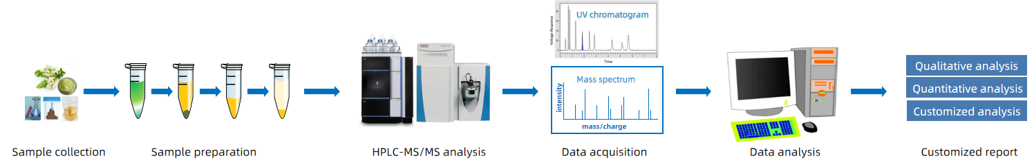 1819245730417160192-TheWorkflowofHPLC-MSMSAnalysisofQuercetin.png