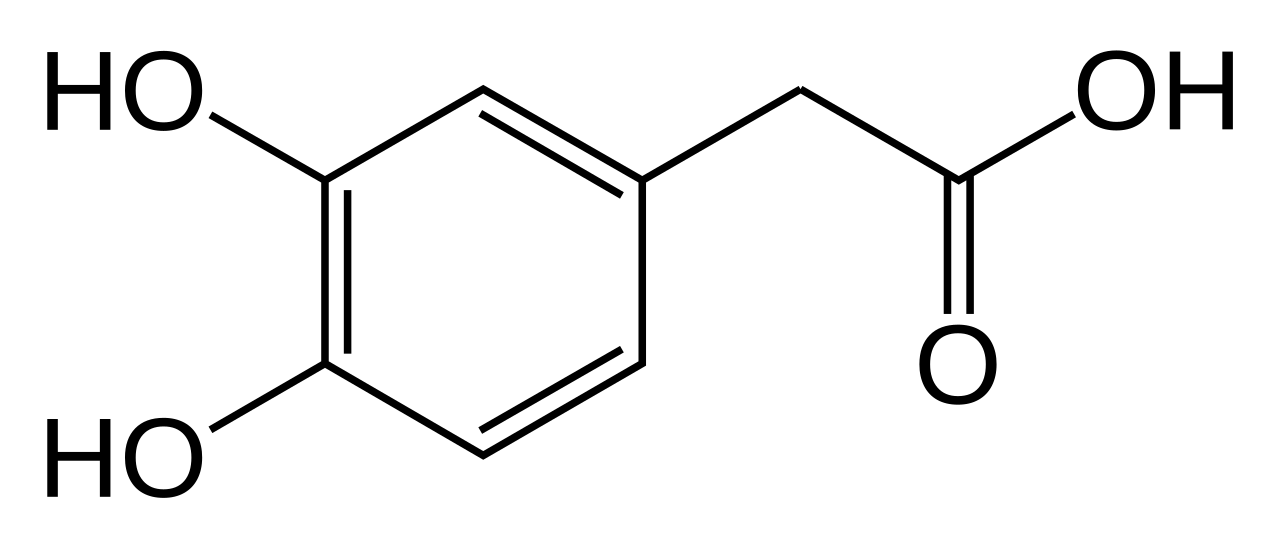 1820738969865408512-MolecularStructureof3,4-DihydroxyphenylaceticAcid.png