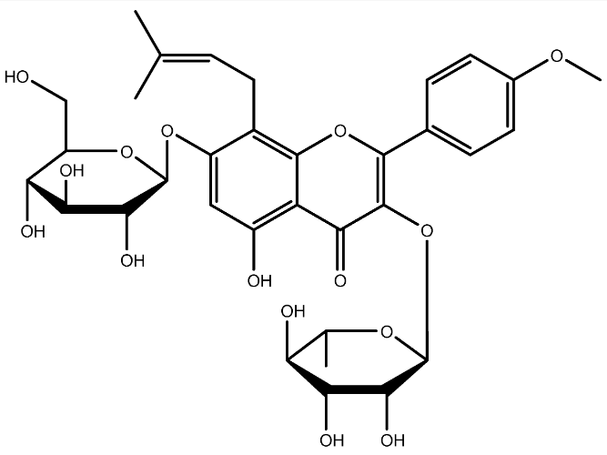 1821009340841709568-TheStructureofIcariin.PNG