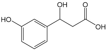 1821107485311356928-MolecularStructureof3-Hydroxyphenyl-HydracrylicAcid.jpg