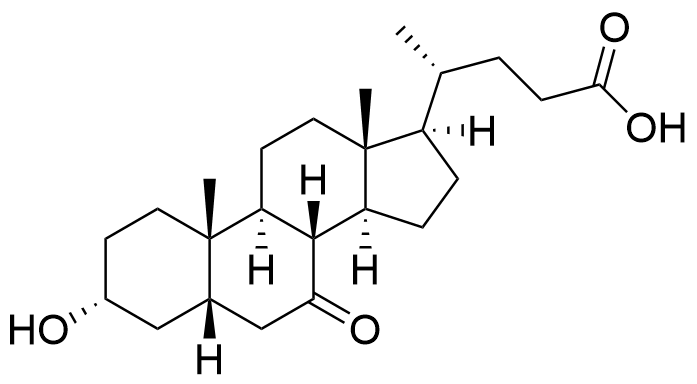 1823536884728057856-MolecularStructureof7-KetolithocholicAcid.png