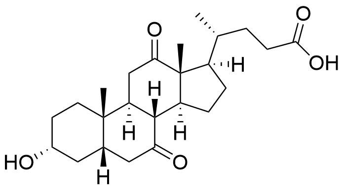 1824362135481339904-MolecularStructureof7,12-DiketolithocholicAcid.png