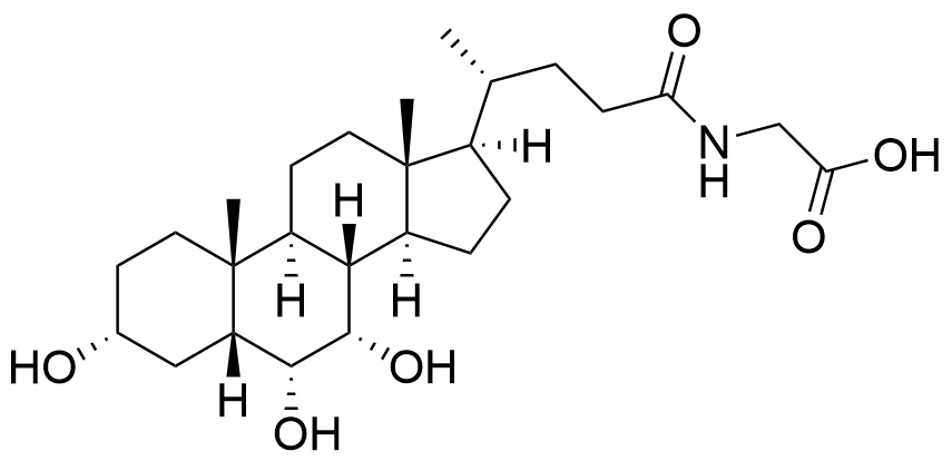 1824367836857487360-MolecularStructureofGlycohyocholicAcid.png