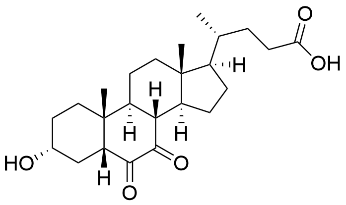 1825772646496325632-MolecularStructureof6,7-DiketolithocholicAcid.png