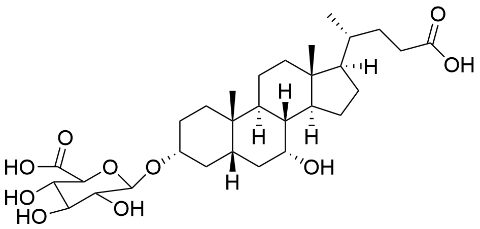 1825778987789045760-MolecularStructureofChenodeoxycholicAcid-3-β-D-Glucuronide.png