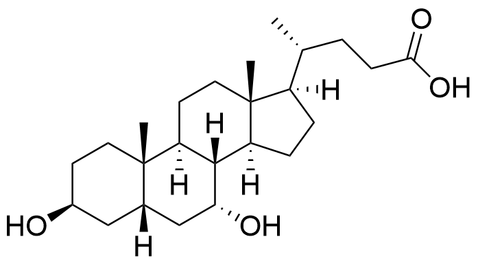 1825786331335872512-MolecularStructureofIsochenodeoxycholicAcid.png