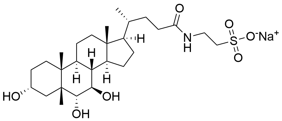 1825794688595644416-MolecularStructureofTauro-ω-MuricholicAcidSodiumSalt.png