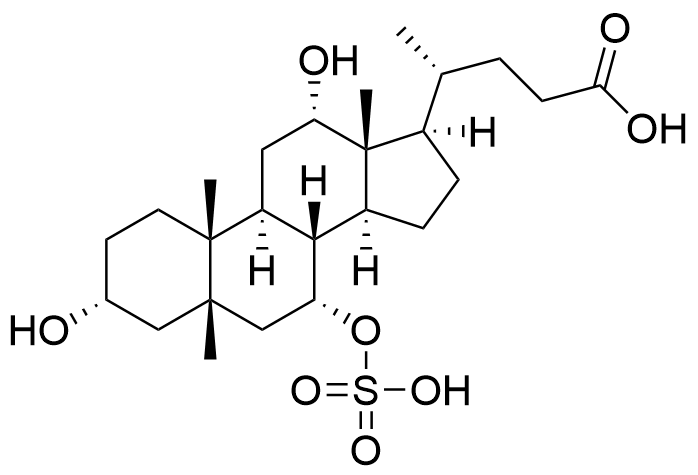 1825797499525910528-MolecularStructureofCholicAcid7Sulfate.png