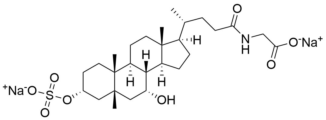 1825800695958851584-MolecularStructureofGlycochenodeoxycholicAcid3SulfateDisodiumSalt.png