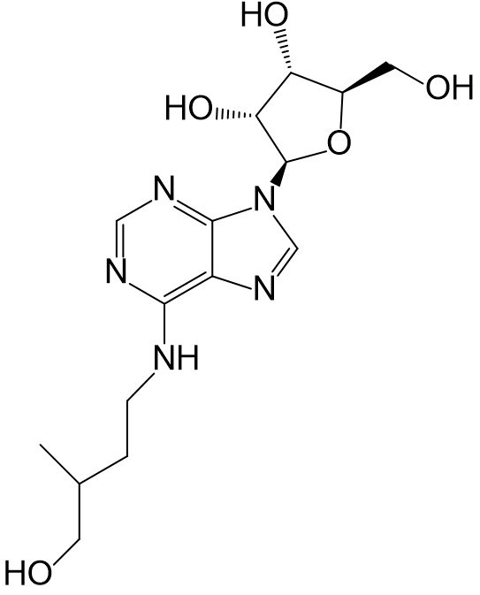 1826510593533267968-TheStructureofDihydrozeatinRibonucleoside.png