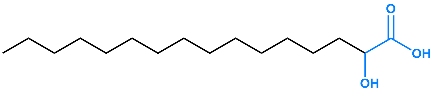 1827972132215836672-TheStructureof2-HydroxyhexadecanoicAcid.png