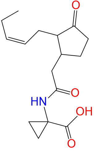 1827999362220412928-TheStructureofJasmonyl-1-aminocyclopropane-1-carboxylicAcid.png