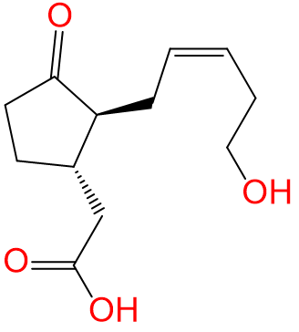 1828005212418854912-TheStructureof12-HydroxyjasmonicAcid.png