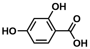 1828264815056506880-TheStructureof2,4-DihydroxyBenzoicAcid.png