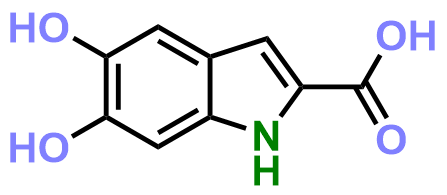 1828265612439834624-TheStructureof5,6-Dihydroxyindole-2-CarboxylicAcid.png