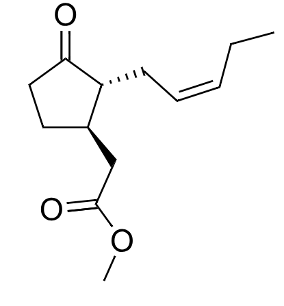 1828329161820327936-TheStructureofMethylJasmonate.png