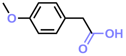 1829395117845893120-TheStructureof4-MethoxyphenylaceticAcid.png